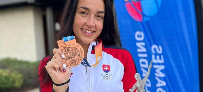 Zuzka Hrašková získala bronz na Svetových hrách 2022
